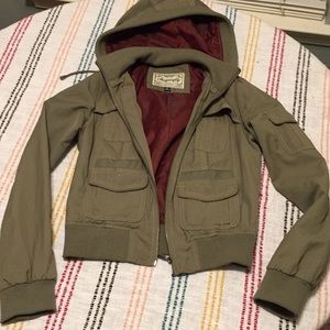 Olive green, medium, Sugarfly jacket